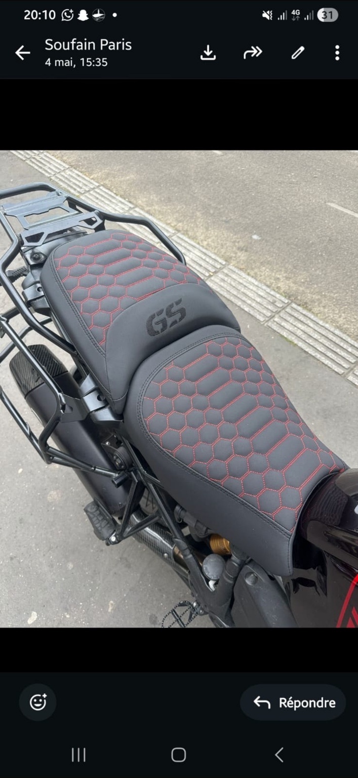 Détail de selle